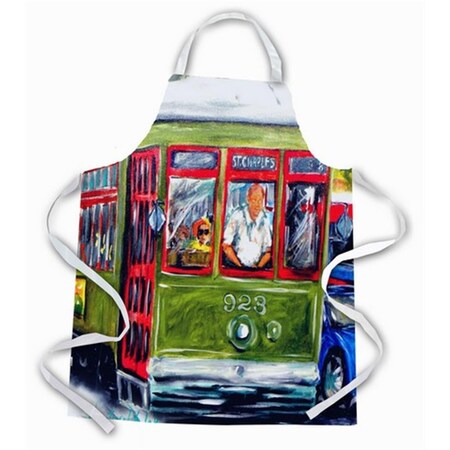Carolines Treasures Street Car Apron MW1152APRON